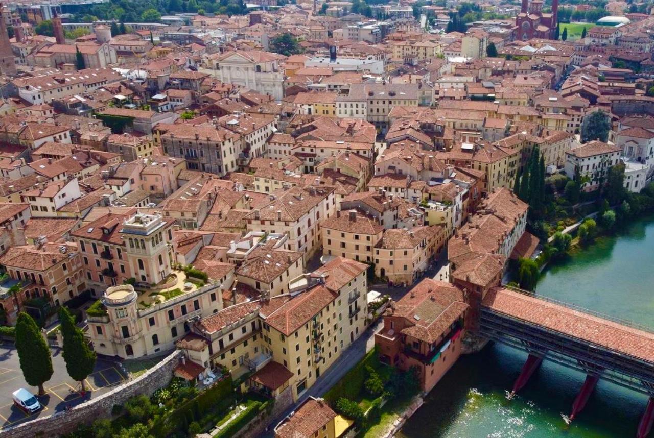 Palladio Bridge Penthouse Apartment Bassano del Grappa Exterior foto