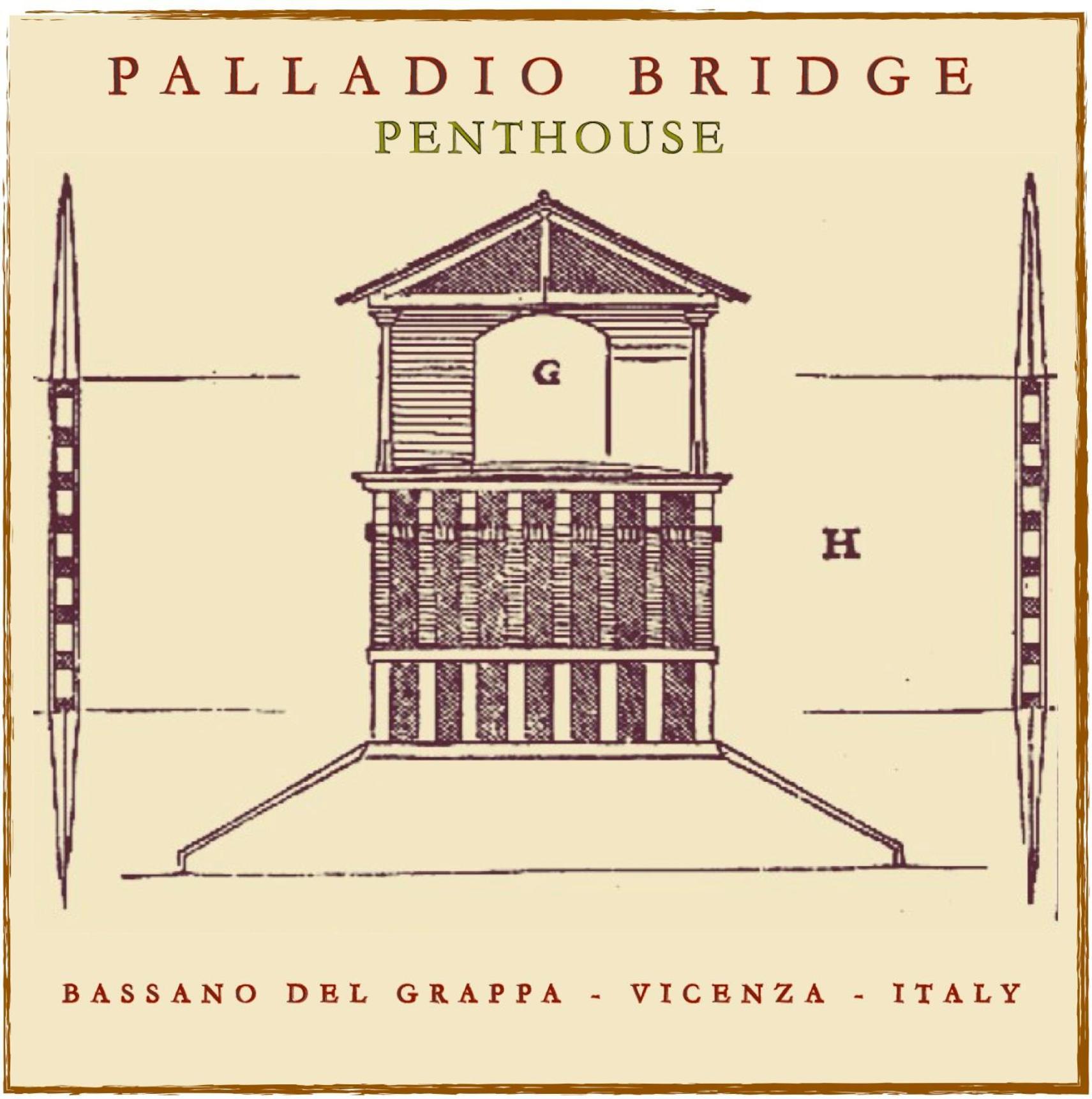Palladio Bridge Penthouse Apartment Bassano del Grappa Exterior foto